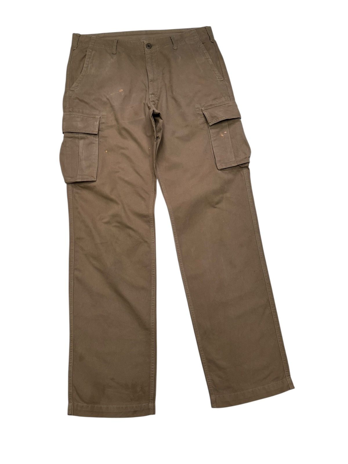 Uniqlo 🔥UNIQLO PAINTER KHAKIS CARGO PANTS Size US 36 / EU 52 - 3 Thumbnail