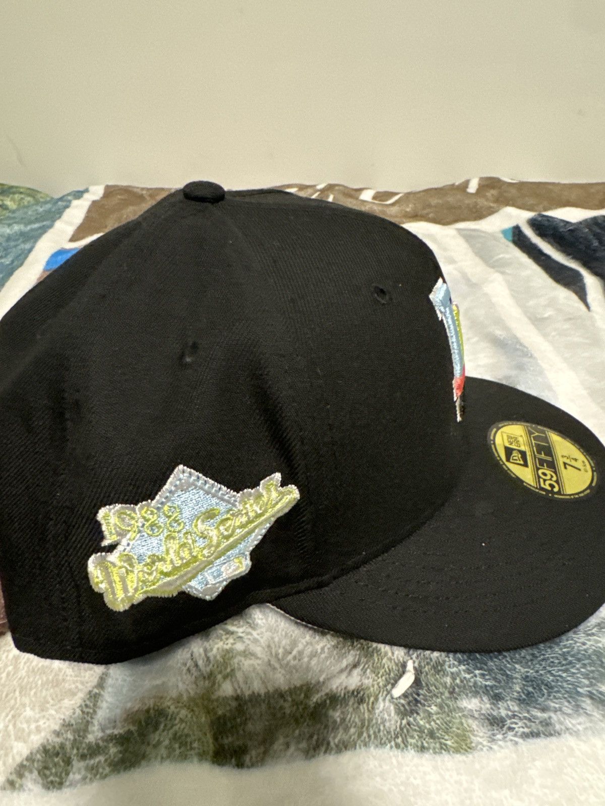 New Era New Era black and multicoloured fitted hat Size ONE SIZE - 2 Thumbnail