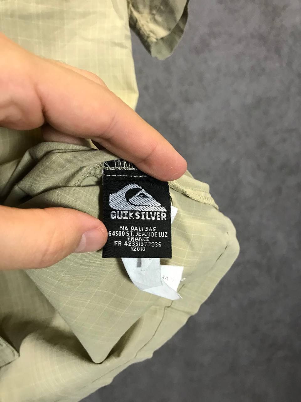 Quiksilver × Vintage Quiksilver vintage outdoor shirt Size US S / EU 44-46 / 1 - 5 Thumbnail