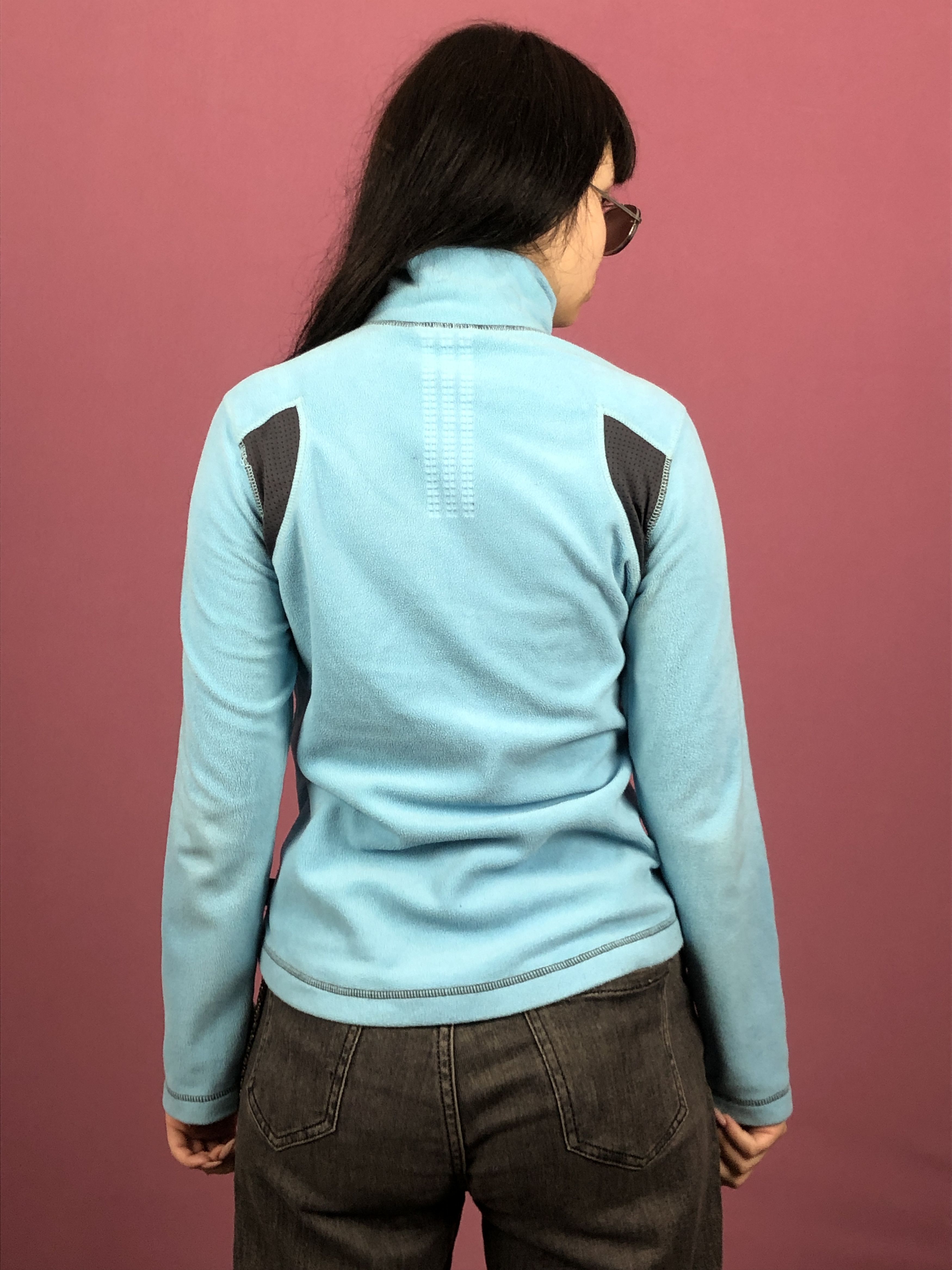 Adidas × Vintage Adidas Vintage Women's Full Zip Fleece - M Size M / US 6-8 / IT 42-44 - 3 Thumbnail