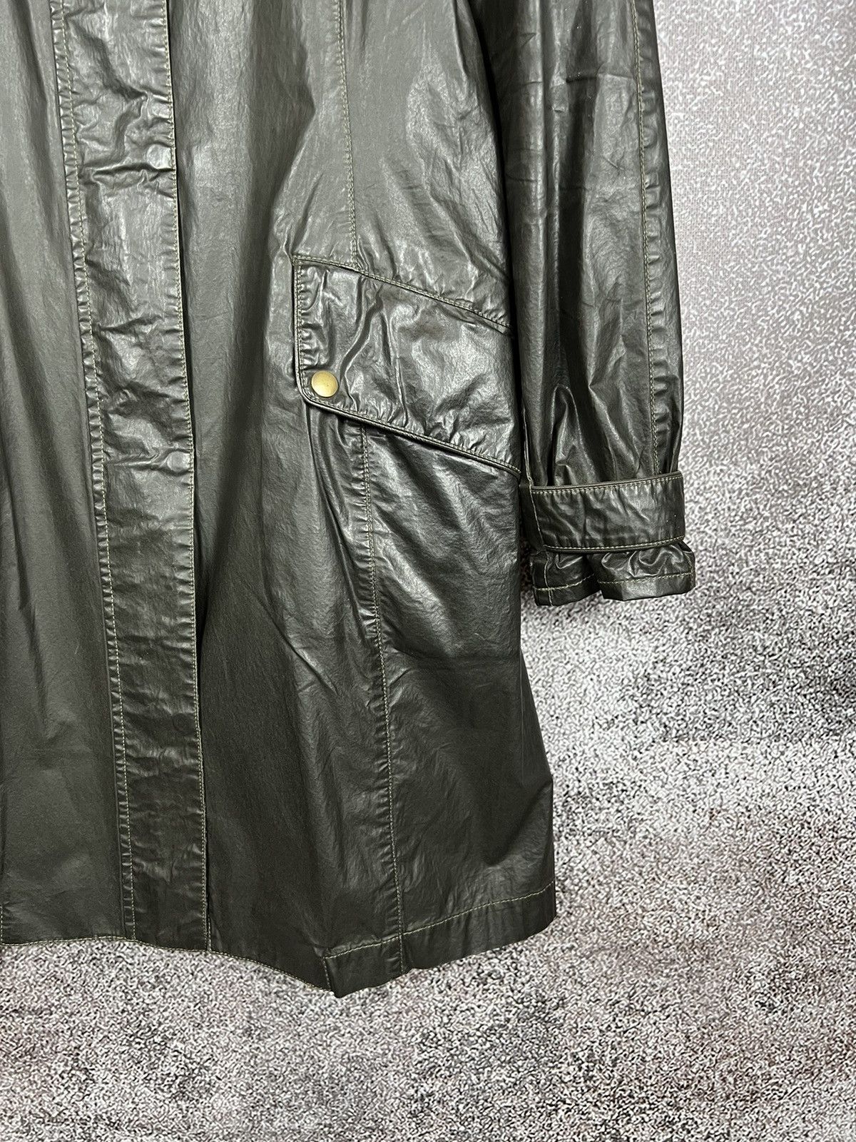 Belstaff Belstaff Black Prince Waxed Coat belted archive vintage Size M / US 6-8 / IT 42-44 - 4 Thumbnail