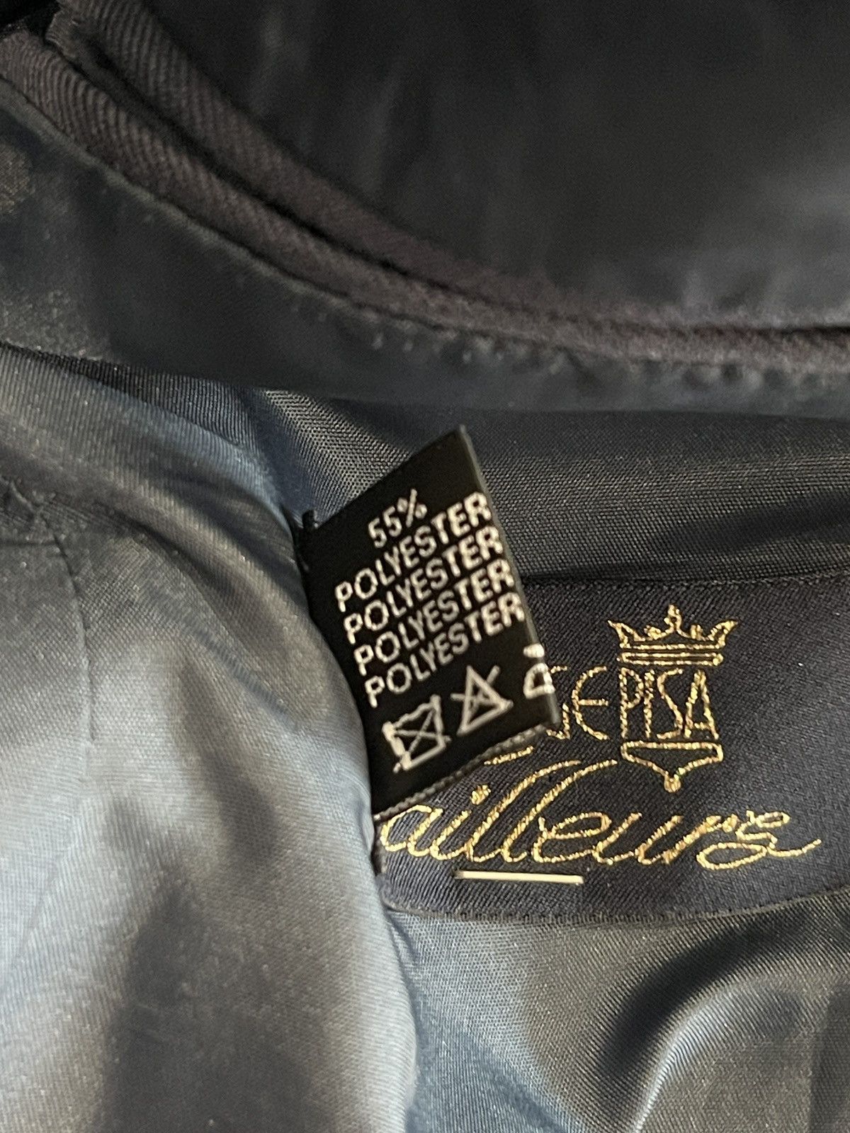 Vintage Vintage Royal Netherlands Air Force KLU Officer Mess Jacket Size 40R - 8 Thumbnail