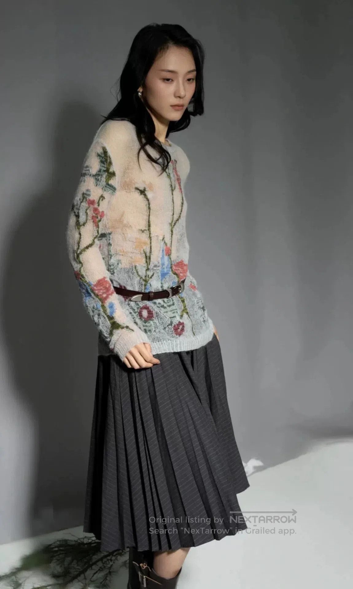 Dior Dior Couture Floral Print Sweater. Size XS / US 0-2 / IT 36-38 - 4 Thumbnail