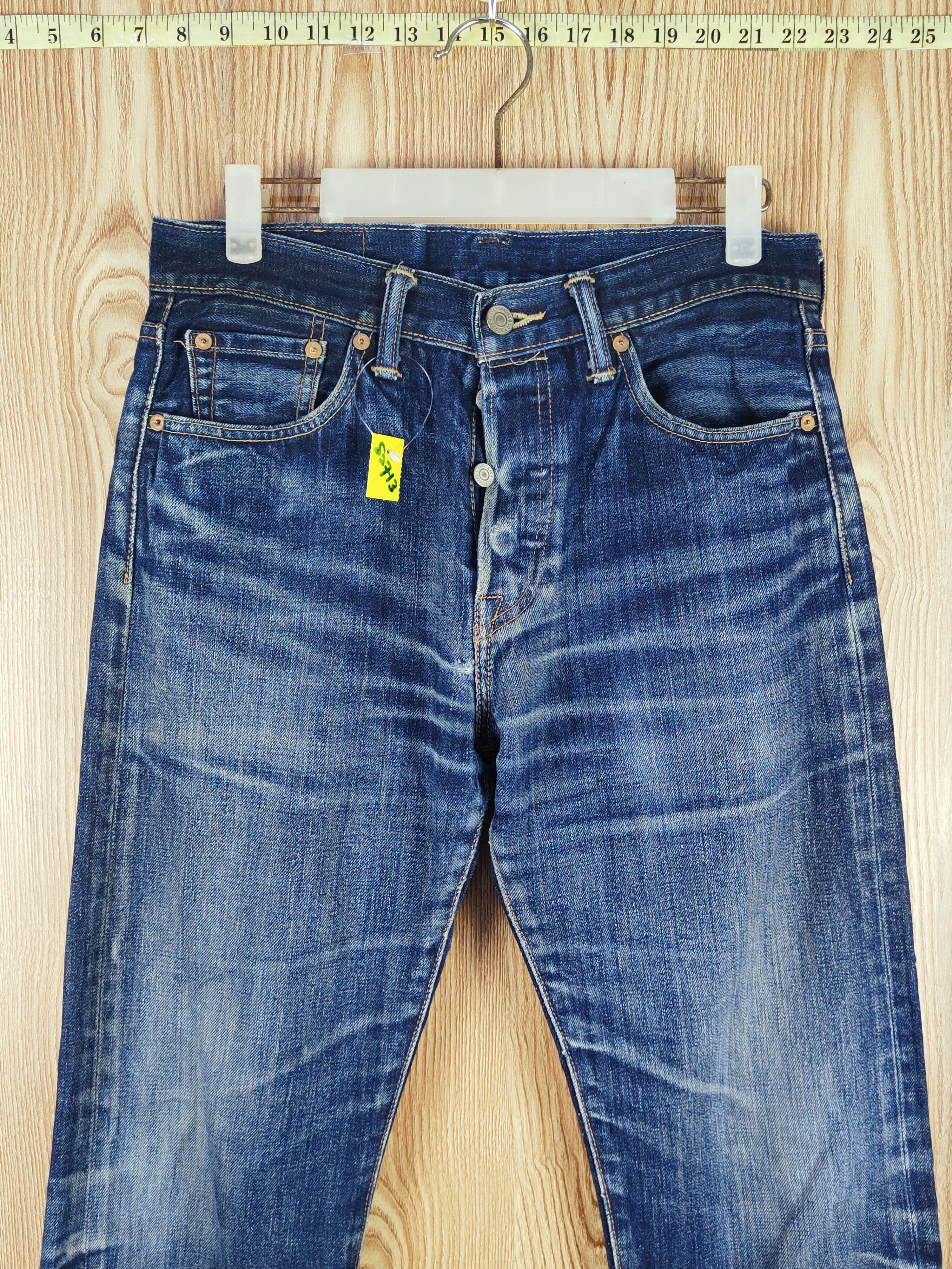 Levi's Levi's Dark Blue Distressed Ripped Jeans #S2713 Size US 30 / EU 46 - 2 Thumbnail
