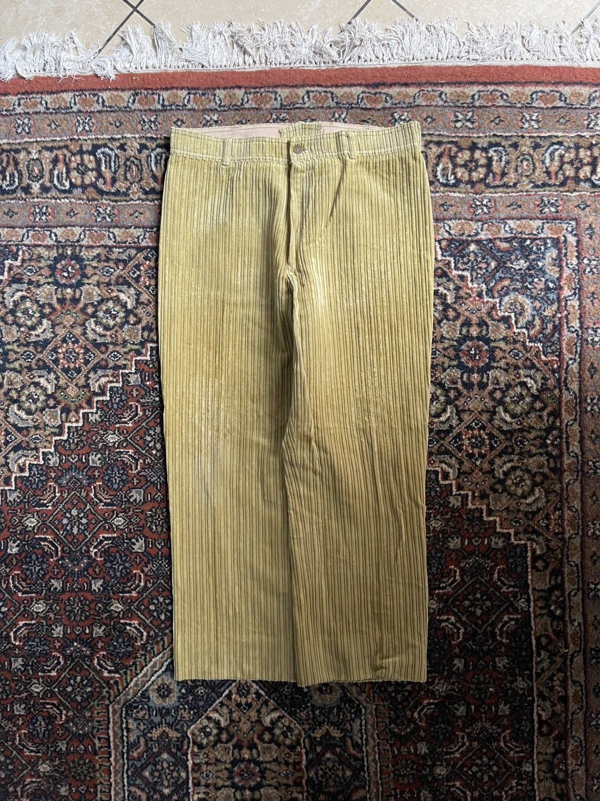 Colmar Vintage Colmar Jumbo Corduroy Pants 80s made in France Size US 36 / EU 52 - 1 Thumbnail
