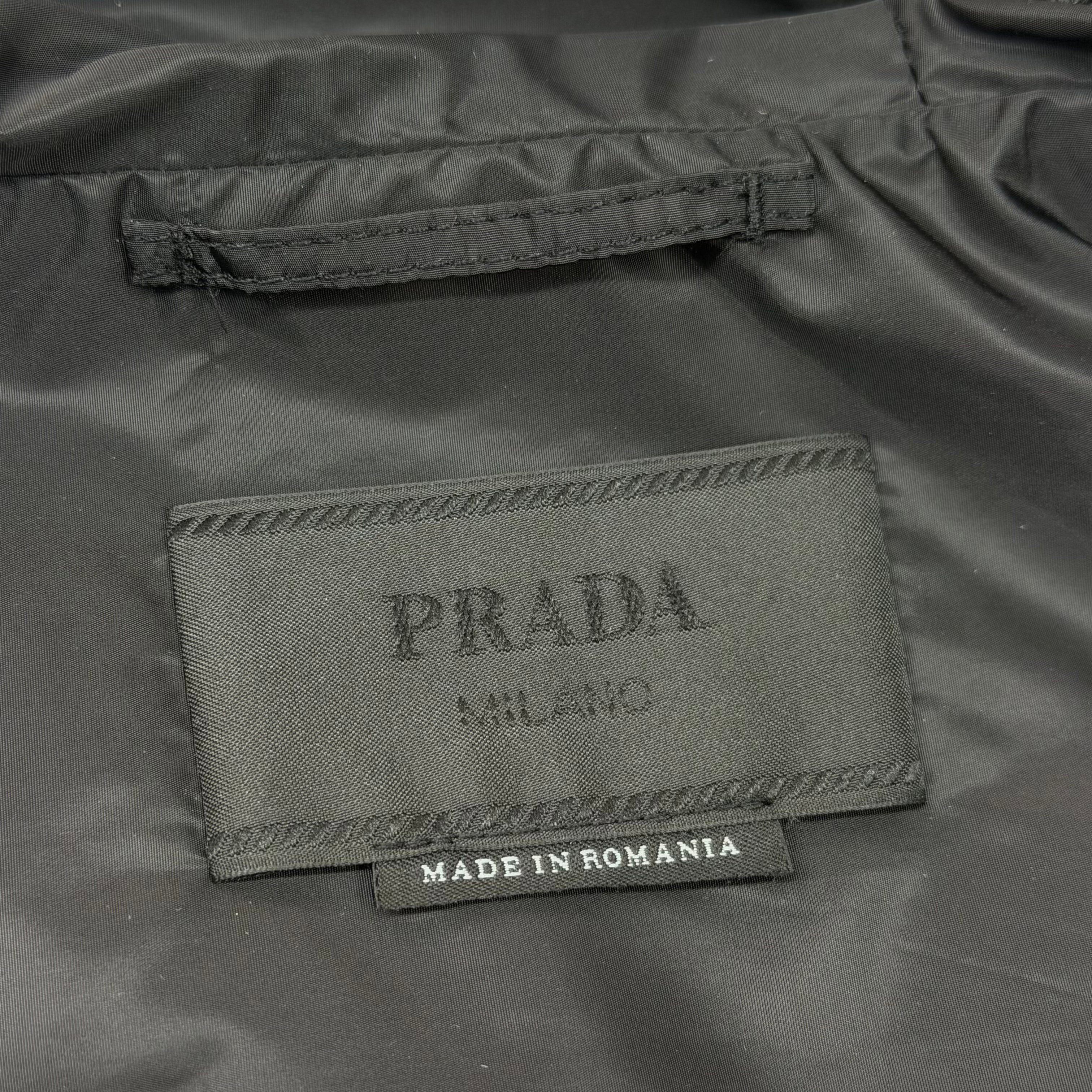 Prada Prada Re-Nylon Hooded Jacket Size 50 (M) Size US M / EU 48-50 / 2 - 5 Thumbnail