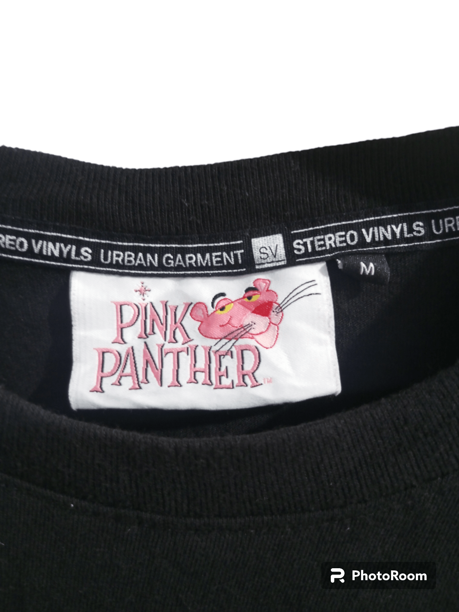 20471120 Pink Panther spell out long sleeve tee Size US L / EU 52-54 / 3 - 8 Thumbnail
