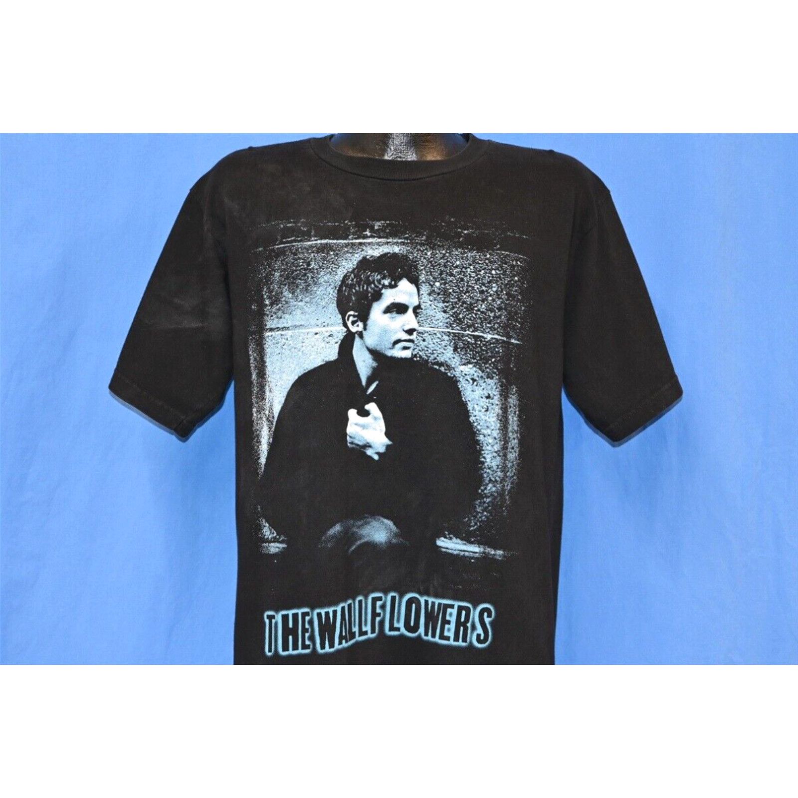 image of VTG 90's Wallflowers Jakob Dylan Tour Rock Band Alt Roots Music Concert T-Shirt M in White (Size Me