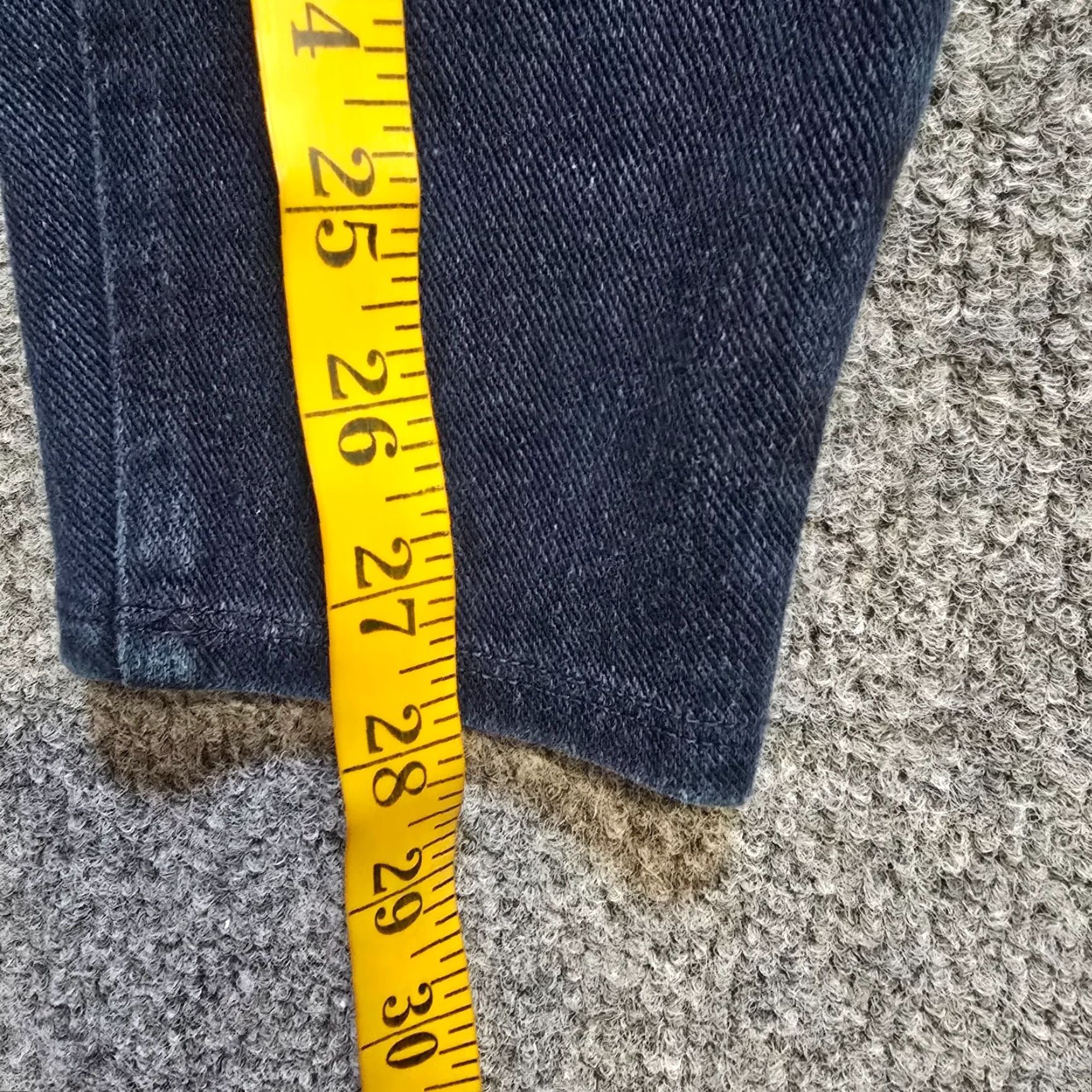 Spanx Spanx Jeans Womens Medium Blue Dark Wash Pull On Stretch Skinny Mid Rise Capsule Size 32" / US 10 / IT 46 - 7 Thumbnail