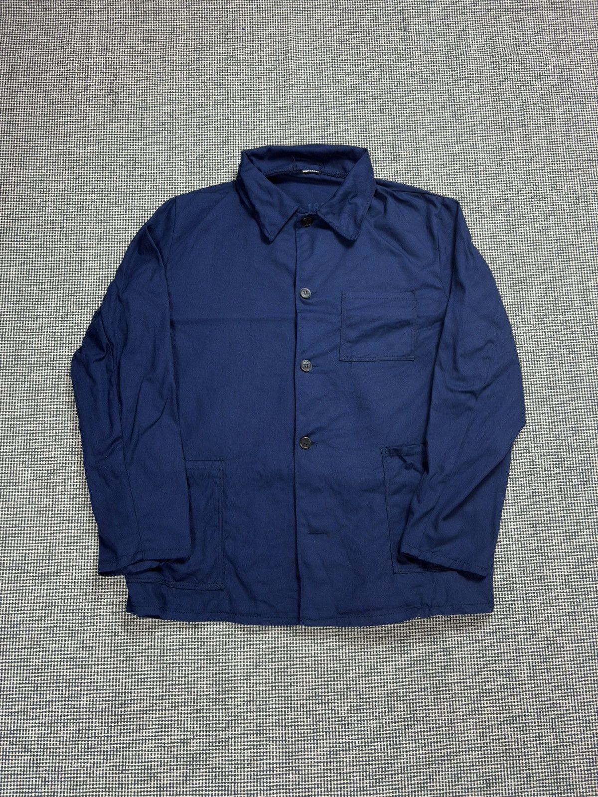 Vintage Vintage 80s polish chore coat utility worker jacket Size US XL / EU 56 / 4 - 1 Thumbnail