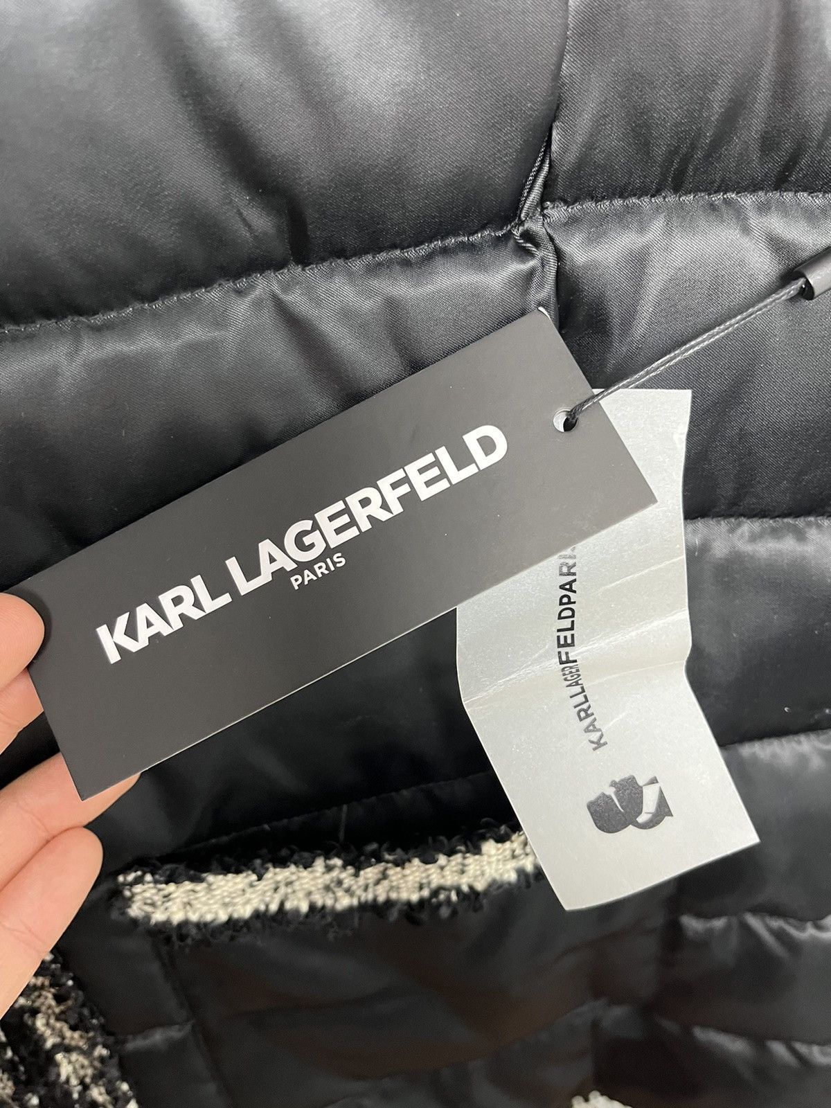 Japanese Brand × Karl Lagerfeld Vintage y2k Karl Lagerfeld puffer vest Size L / US 10 / IT 46 - 10 Thumbnail