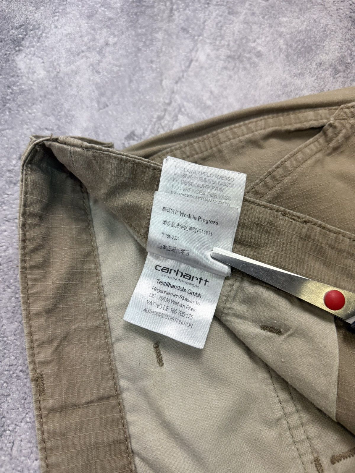 Carhartt Vintage Carhartt Cargo Pants Beige Work Regular Baggy Y2K Size US 34 / EU 50 - 22 Thumbnail