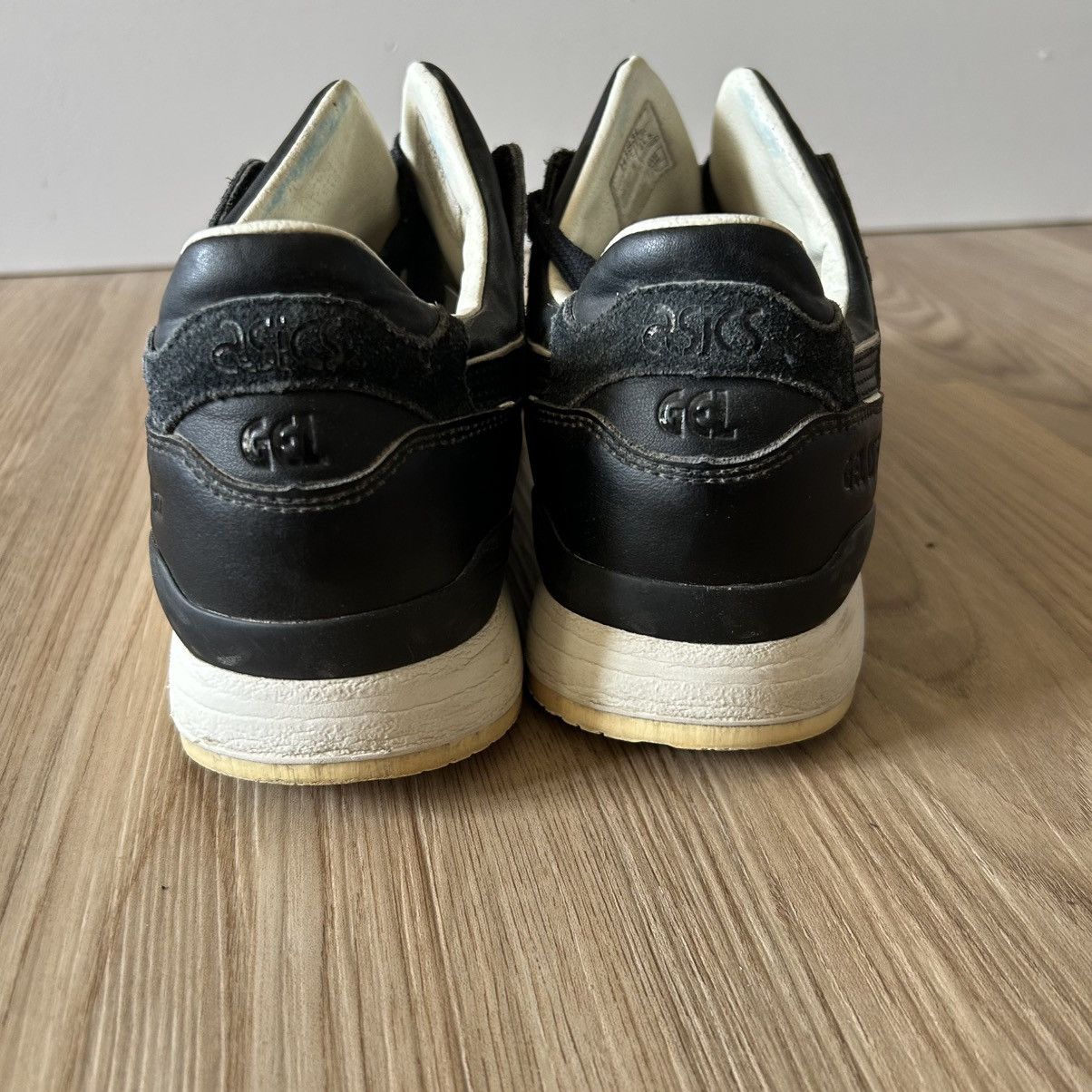 Asics Vintage Asics Gel Lyte 3 Black Leather Size US 8 / EU 41 - 6 Thumbnail