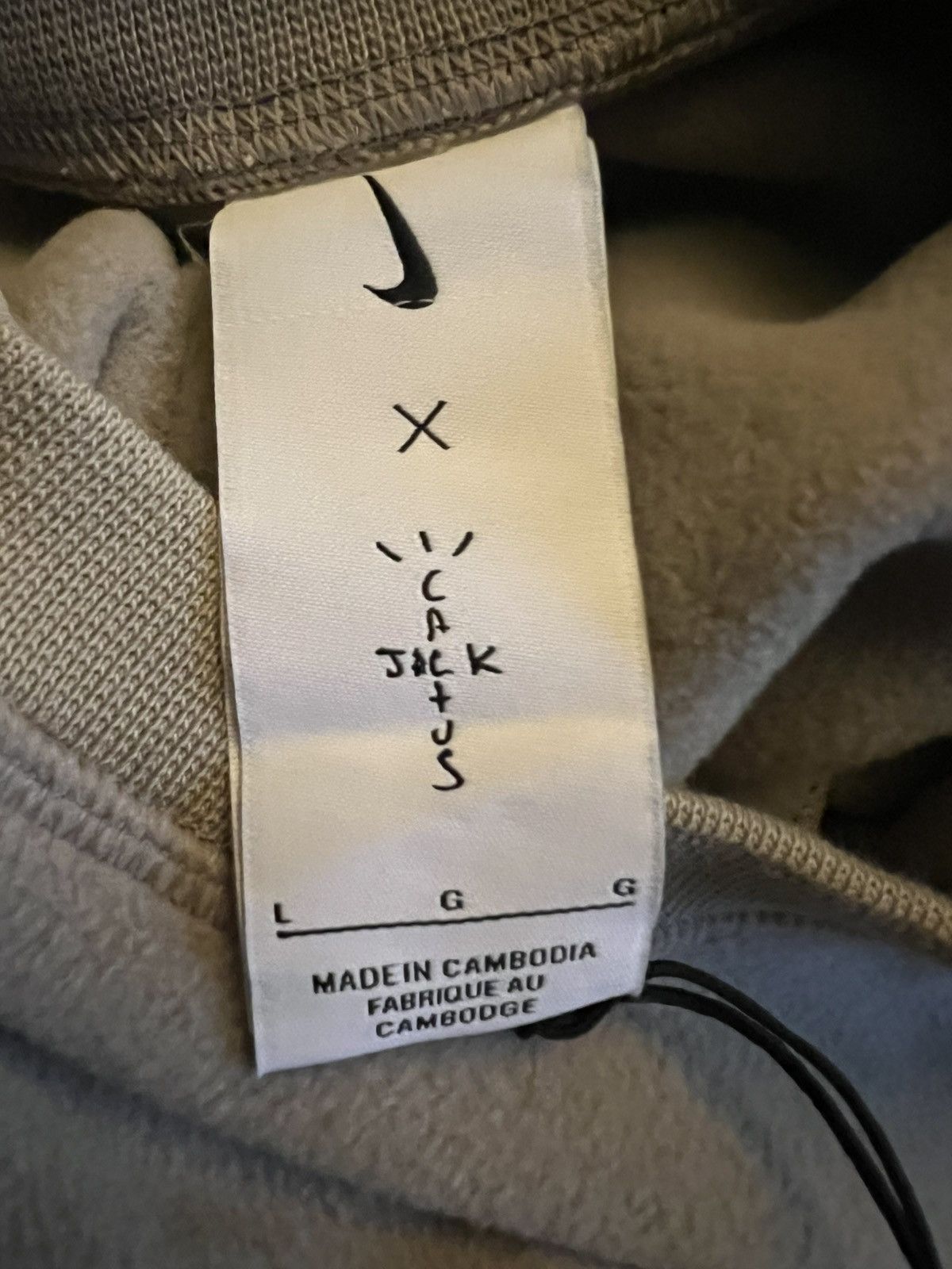 Nike × Travis Scott Travis Scott CACT.US CORP x Nike Crew Fleece Sweatshirt Size L / US 10 / IT 46 - 10 Thumbnail