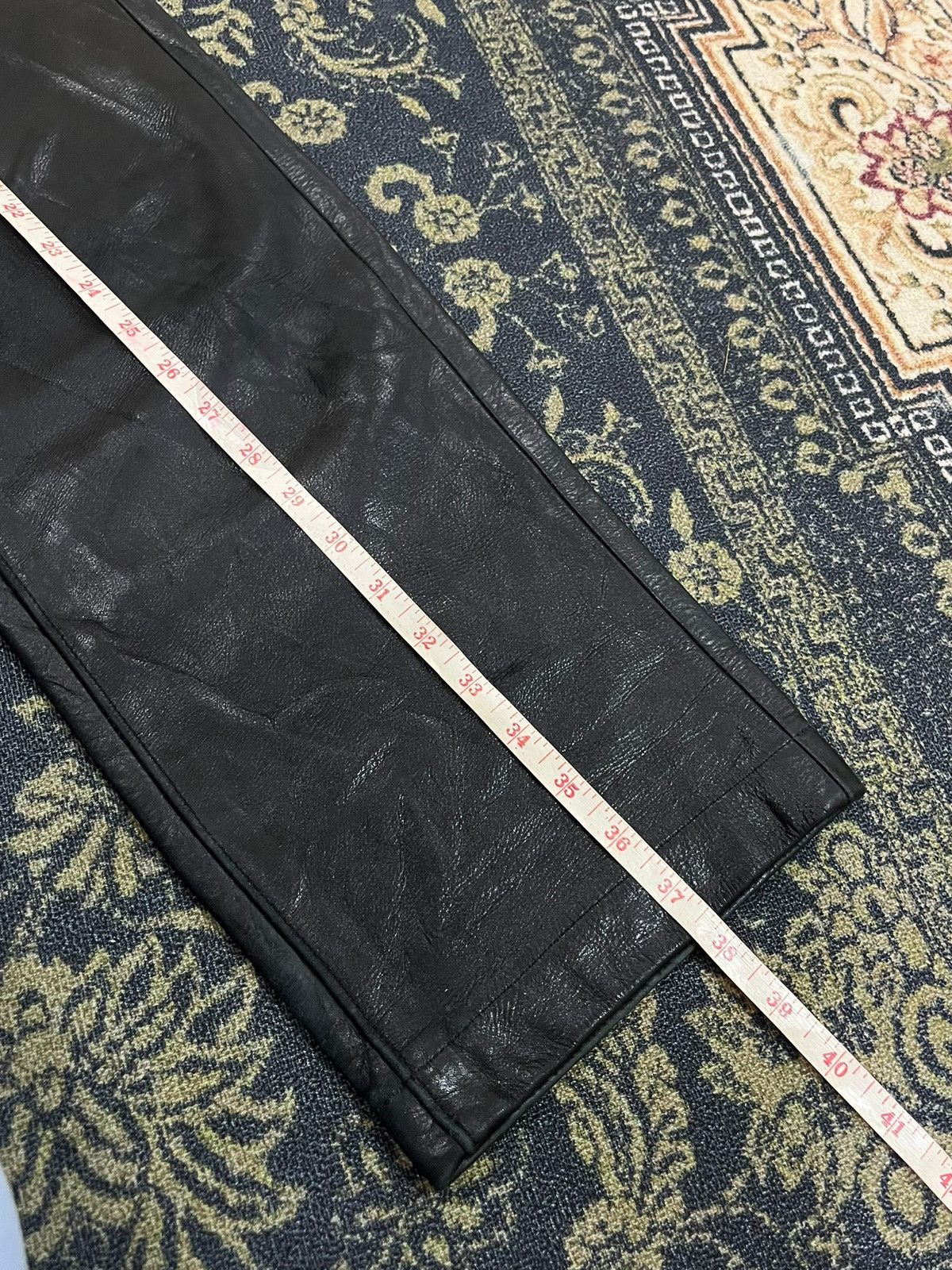 Lee Lee Riders Leather Wax Pants Size US 32 / EU 48 - 8 Thumbnail