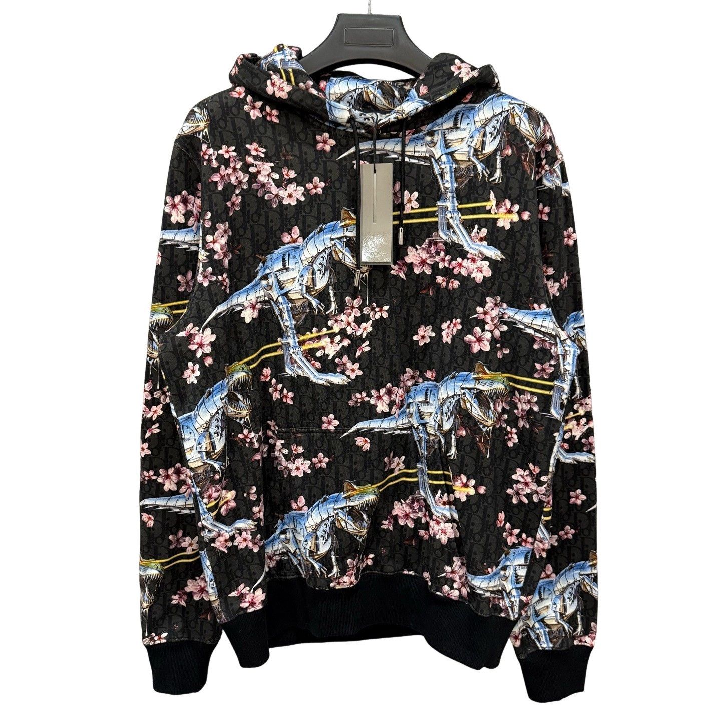 Dior Dior x Sorayama Robot Dinosaur Cherry Blossom Hoodie XL Size US XL / EU 56 / 4 - 1 Thumbnail