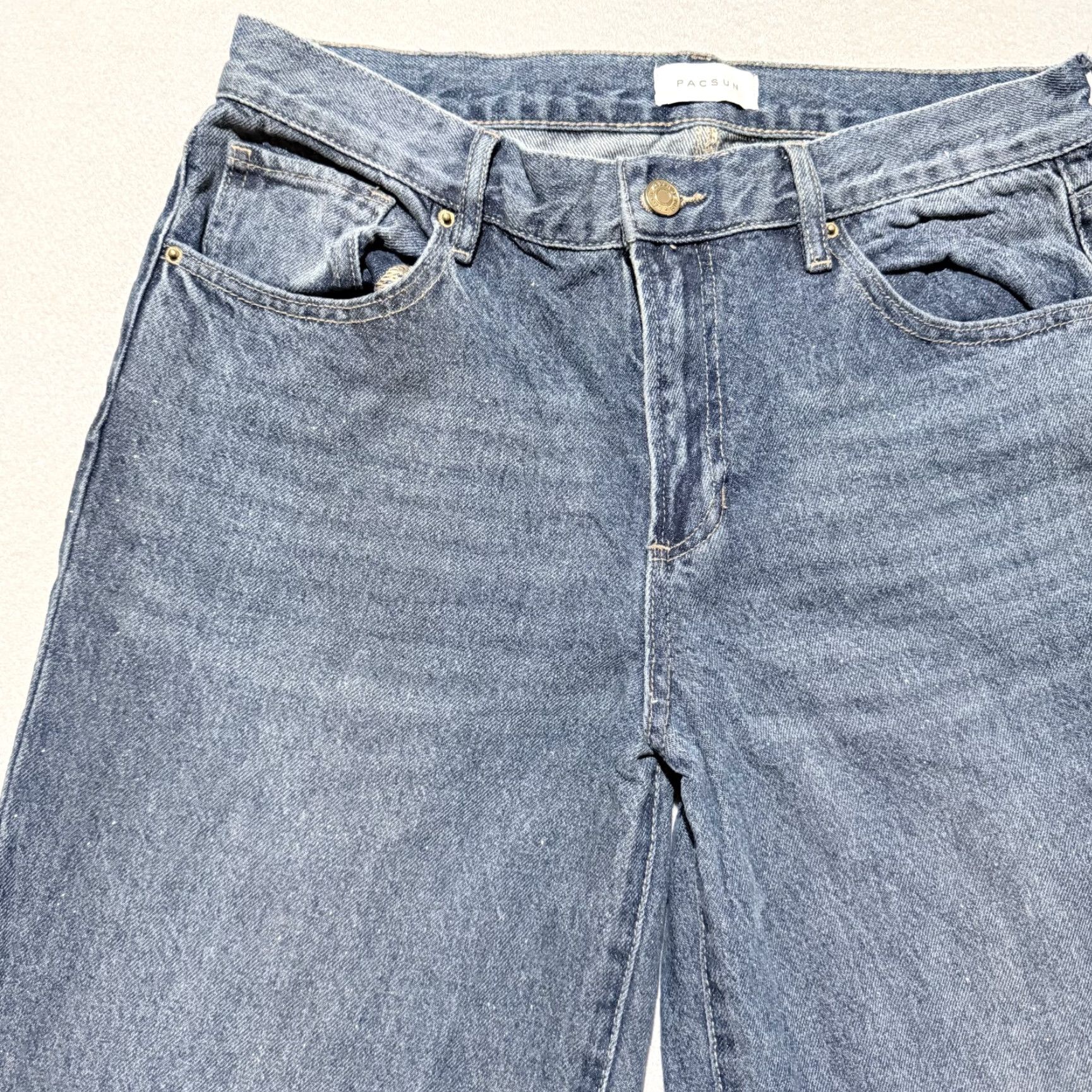 Pacsun Pacsun Lena Super Baggy Jeans Women's Light Blue Denim Baggy Jeans Pacsun 26 90s Wide-Leg Block: 5-Pocket Size 26" / US 2 / IT 38 - 2 Thumbnail