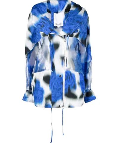Kenzo o1y1025 Full-Length Jacket in Multicolor Size M / US 6-8 / IT 42-44 - 1 Preview