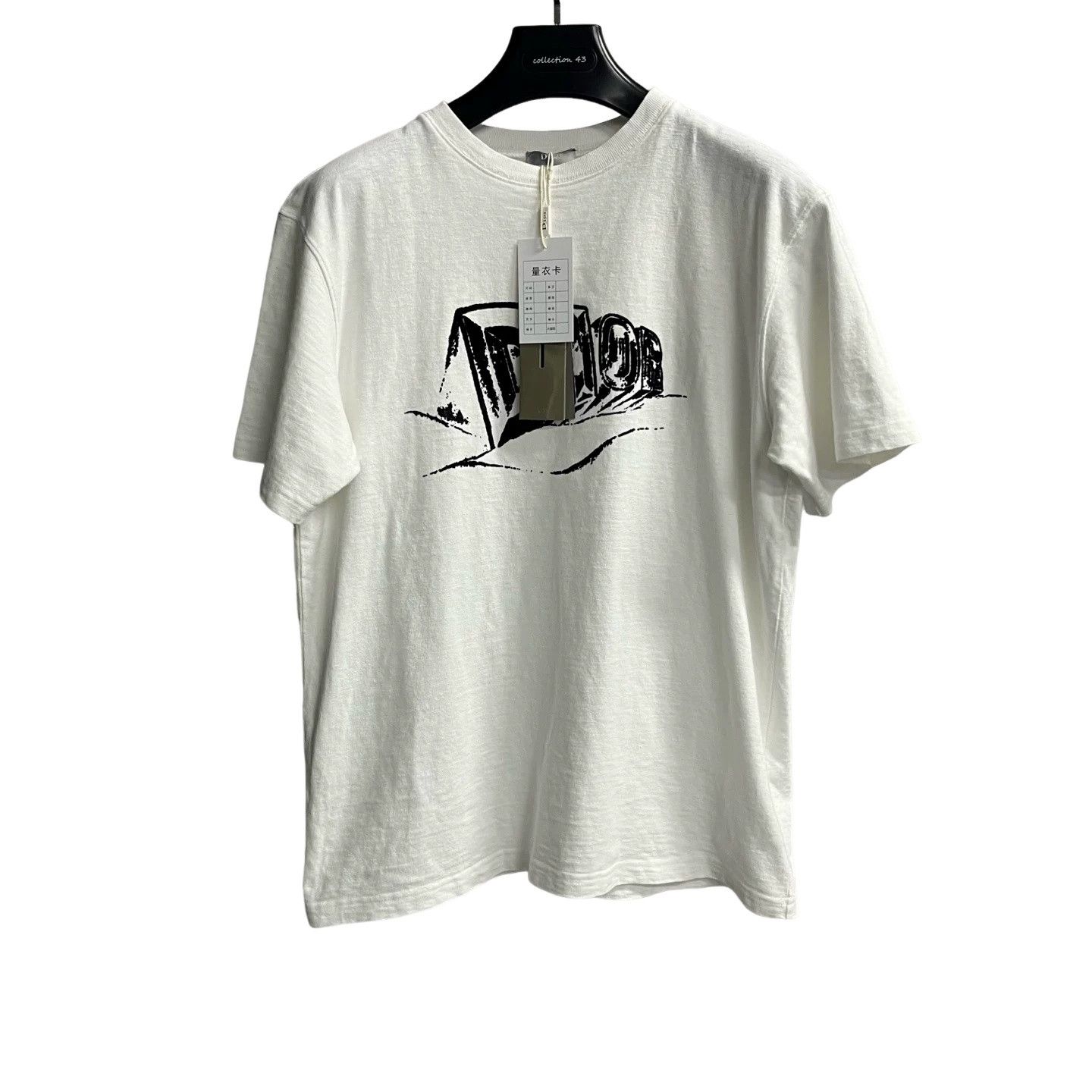 Dior Dior Graphic Logo Crewneck T-Shirt XL Size US XL / EU 56 / 4 - 1 Thumbnail