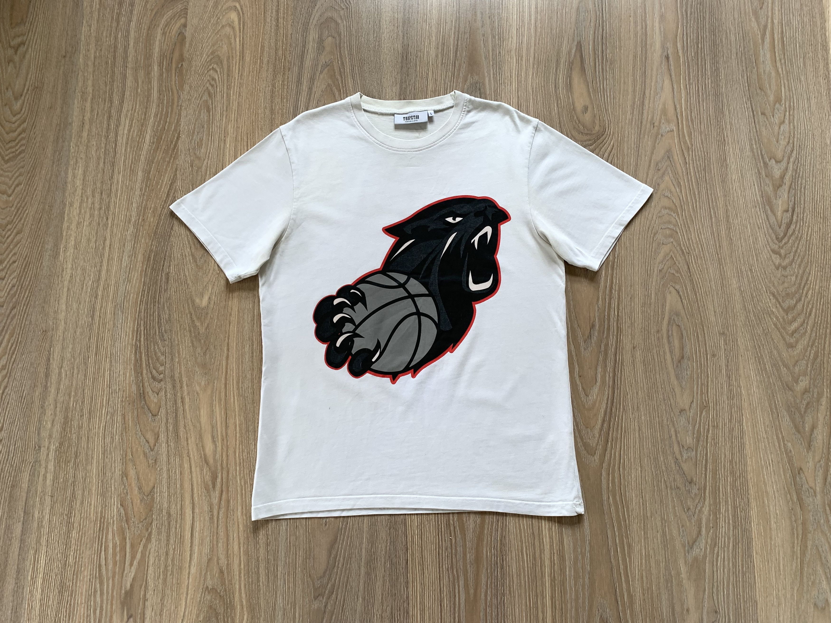 Trapstar London × Vintage Trapstar White Printed Vintage T Shirt Size US L / EU 52-54 / 3 - 1 Thumbnail