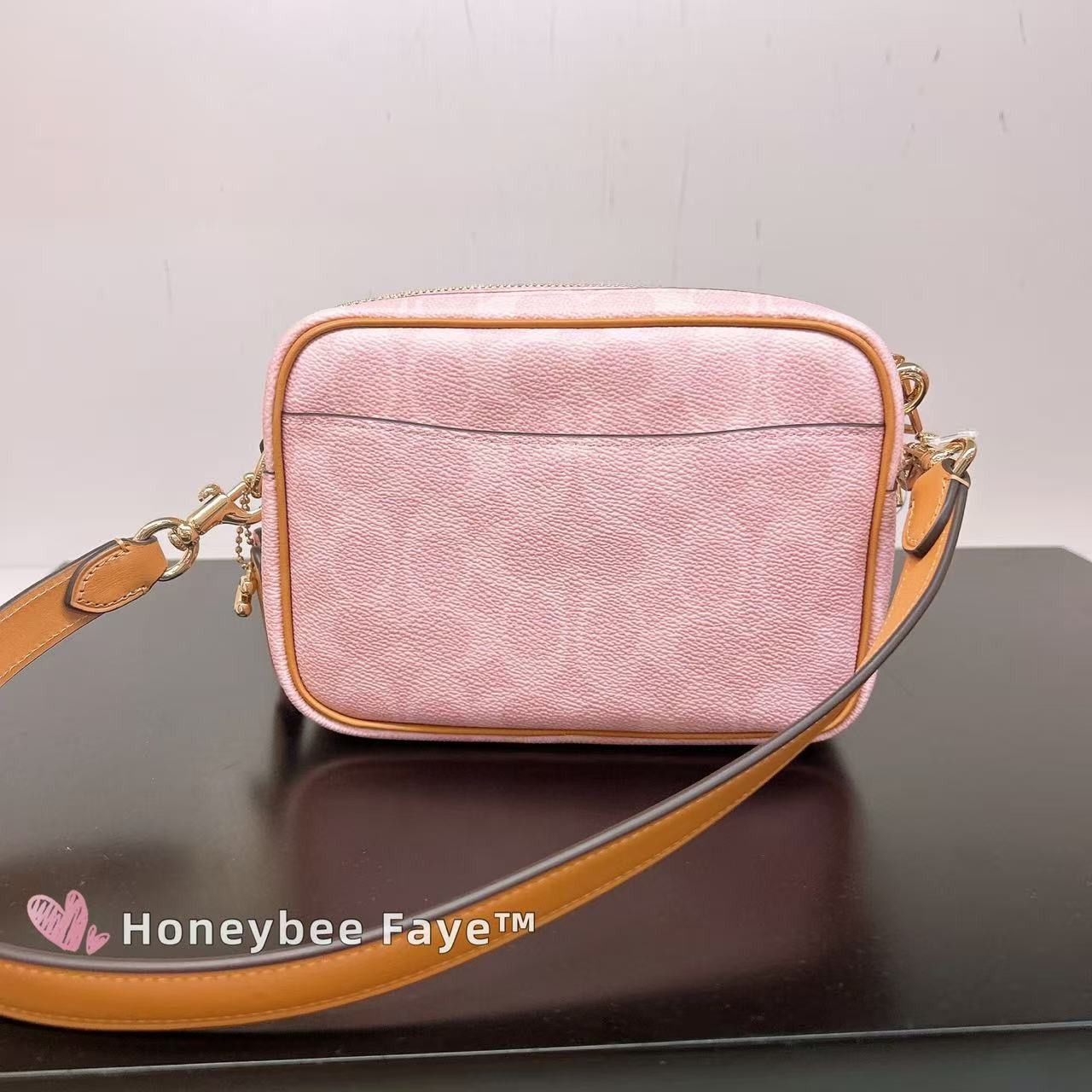Coach Mini Carey Crossbody Bag In Signature Canvas With Charms Size ONE SIZE - 2 Thumbnail