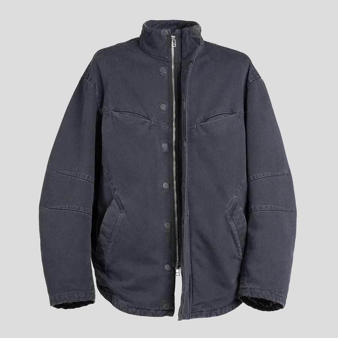 Vuja De RIDLEY CURVED DENIM AFFIX PARKA Size US S / EU 44-46 / 1 - 7 Thumbnail