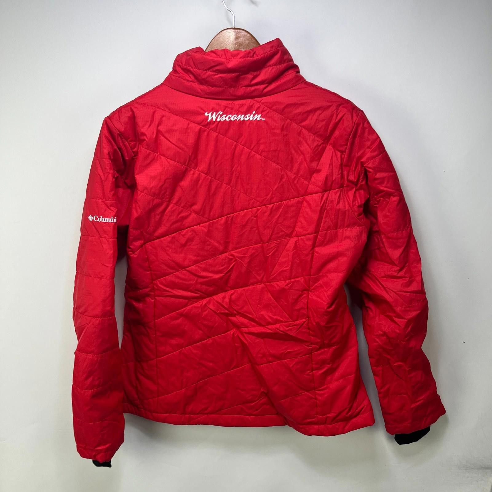Columbia Vintage Wisconsin Badgers Columbia Jacket Womens Large Size ONE SIZE - 10 Thumbnail
