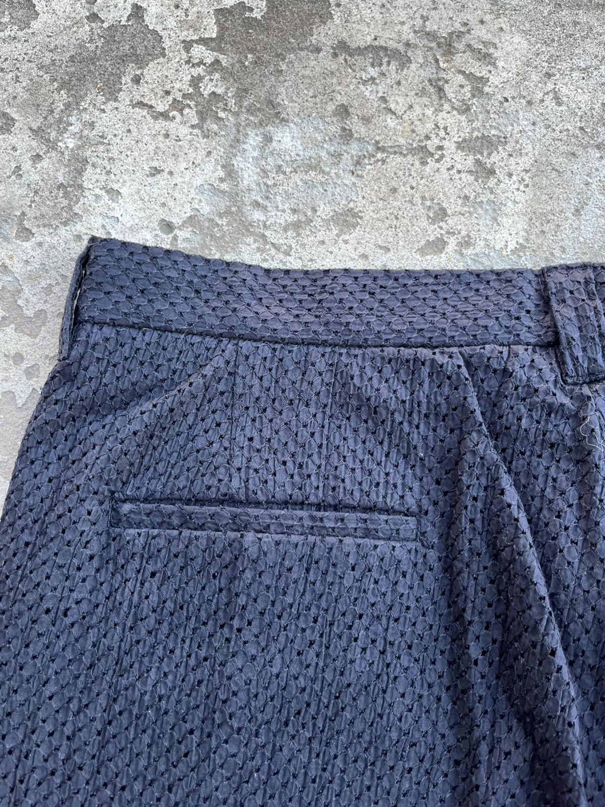 Blue Blue Japan × Japanese Brand Blue Blue Japan Japanese Mesh Mail Trousers Pants Size US 32 / EU 48 - 18 Thumbnail