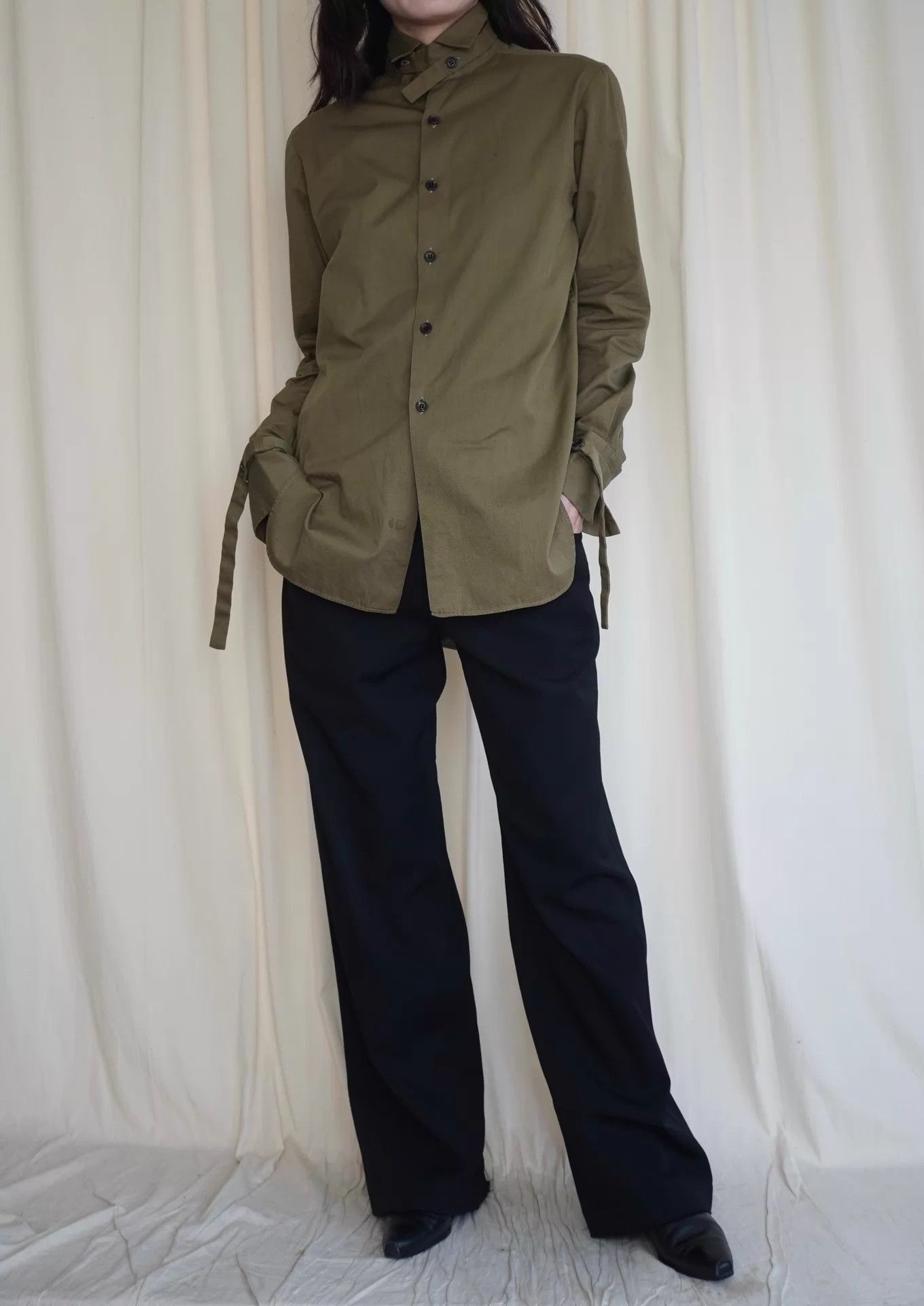 Yohji Yamamoto YOHJI YAMAMOTO Y's 2000s RARE MULTI-TIE COTTON SHIRT Size L / US 10 / IT 46 - 8 Thumbnail