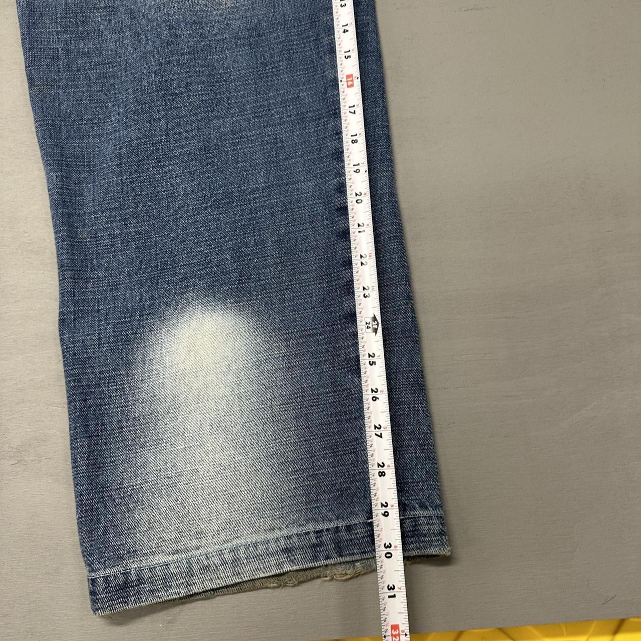 Vintage Y2K Russo Wear Baggy Faded Wide Leg Pants 32 x 30 Size US 32 / EU 48 - 5 Thumbnail