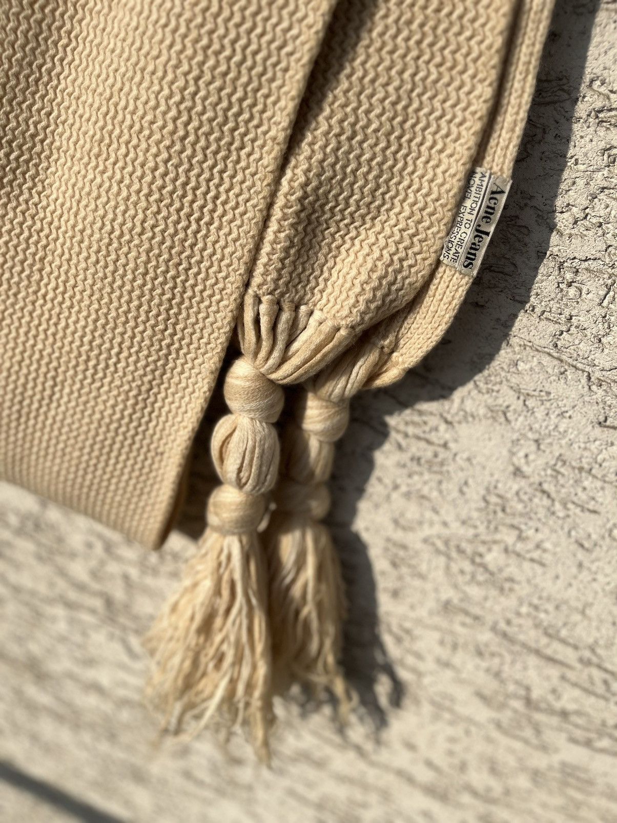 Acne Studios × Vintage Acne jeans long scarf Size ONE SIZE - 5 Thumbnail