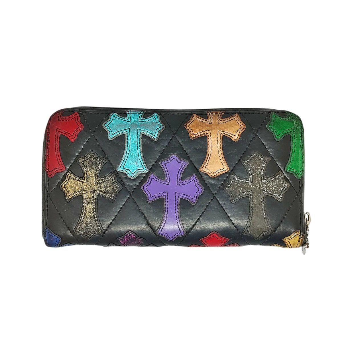 Chrome Hearts Chrome Hearts Multi cross leather patch cemetery wallet Size ONE SIZE - 2 Thumbnail