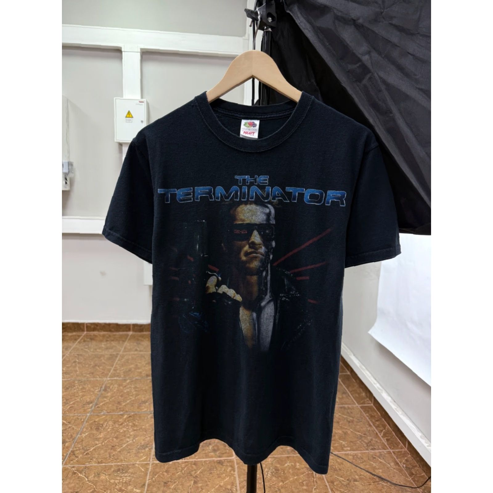 Fruit Of The Loom VINTAGE The Terminator Movie T-Shirt Nike? Size US M / EU 48-50 / 2 - 2 Thumbnail