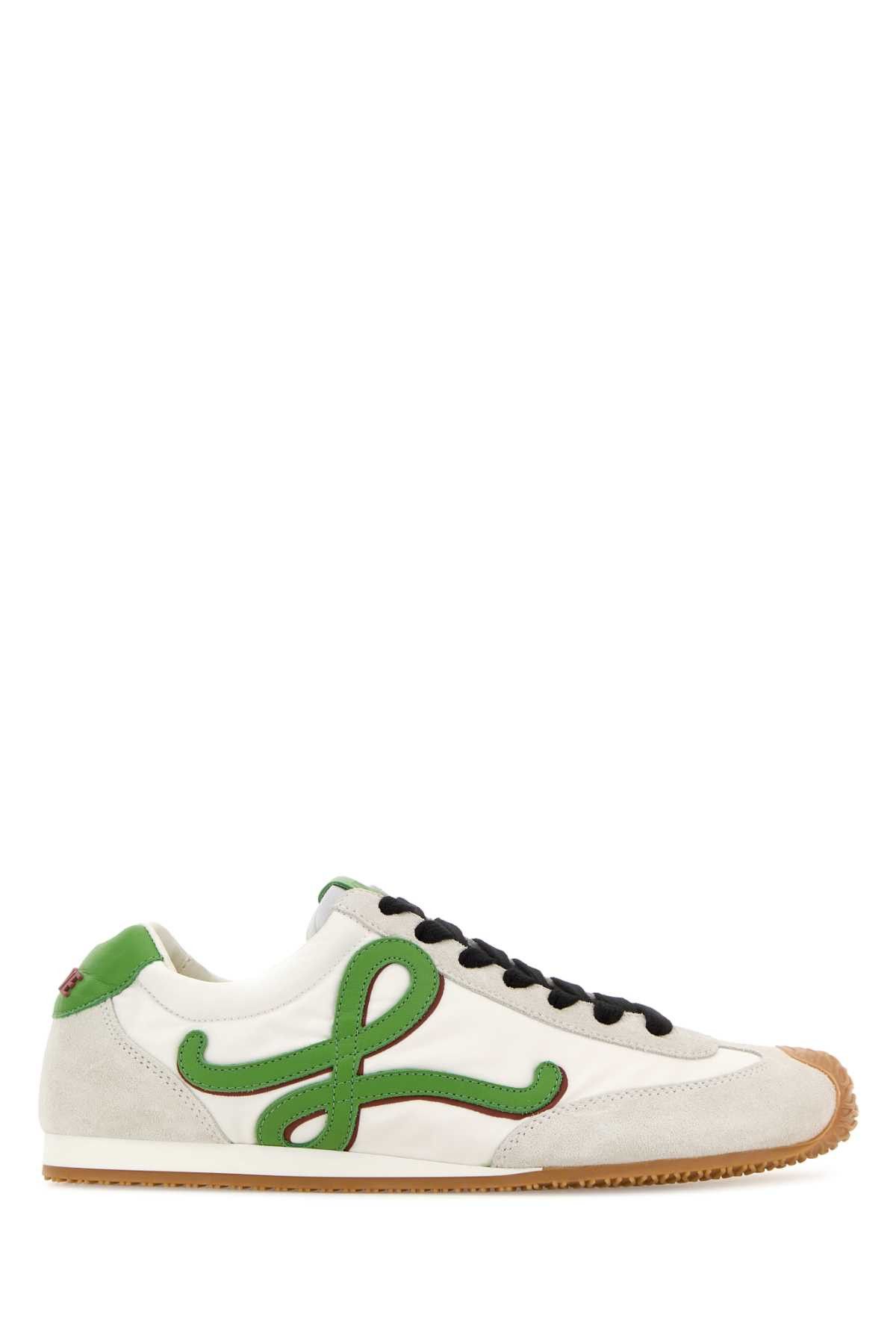 Loewe Two-Tone Canvas And Suede Ballet Runner 2.0 Sneakers Size US 9 / IT 39 - 1 Thumbnail