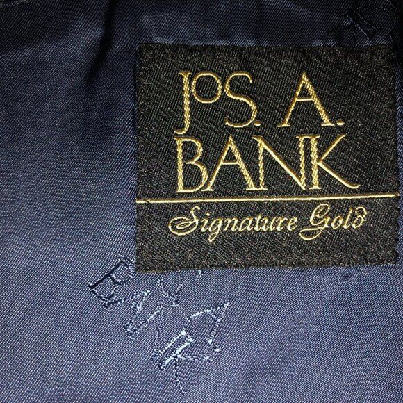 Jos. A. Bank Jos.a.bank men's striped wool sport coat jacket blazer 48L Size 48L - 6 Thumbnail