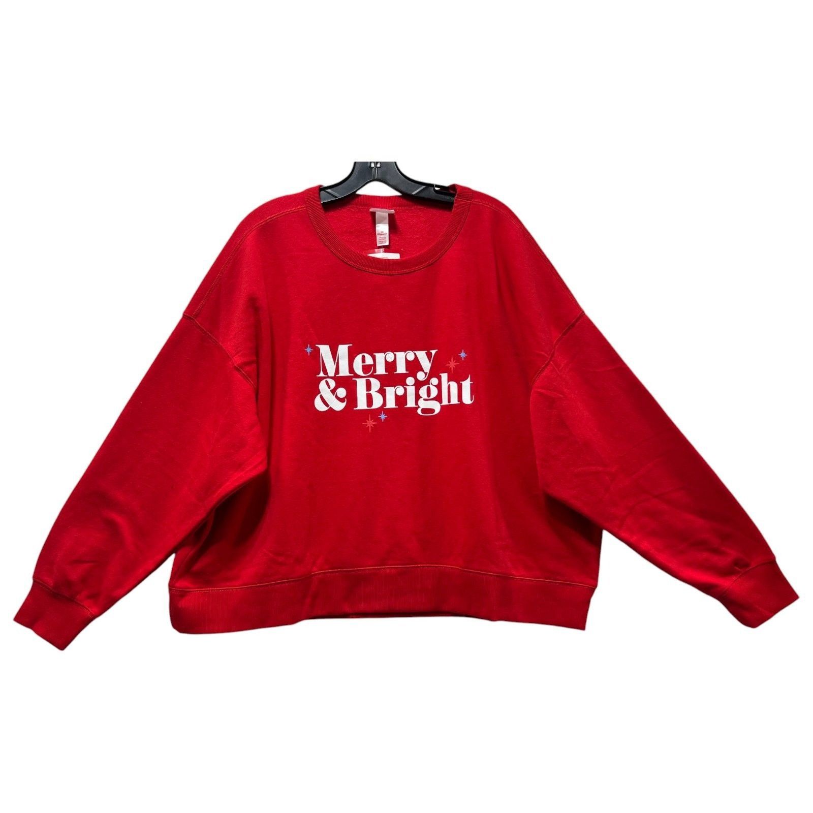 Other Wondershop - Men's Merry & Bright Family Sweatshirt - Red - Size US XXL / EU 58 / 5 - 2 Thumbnail