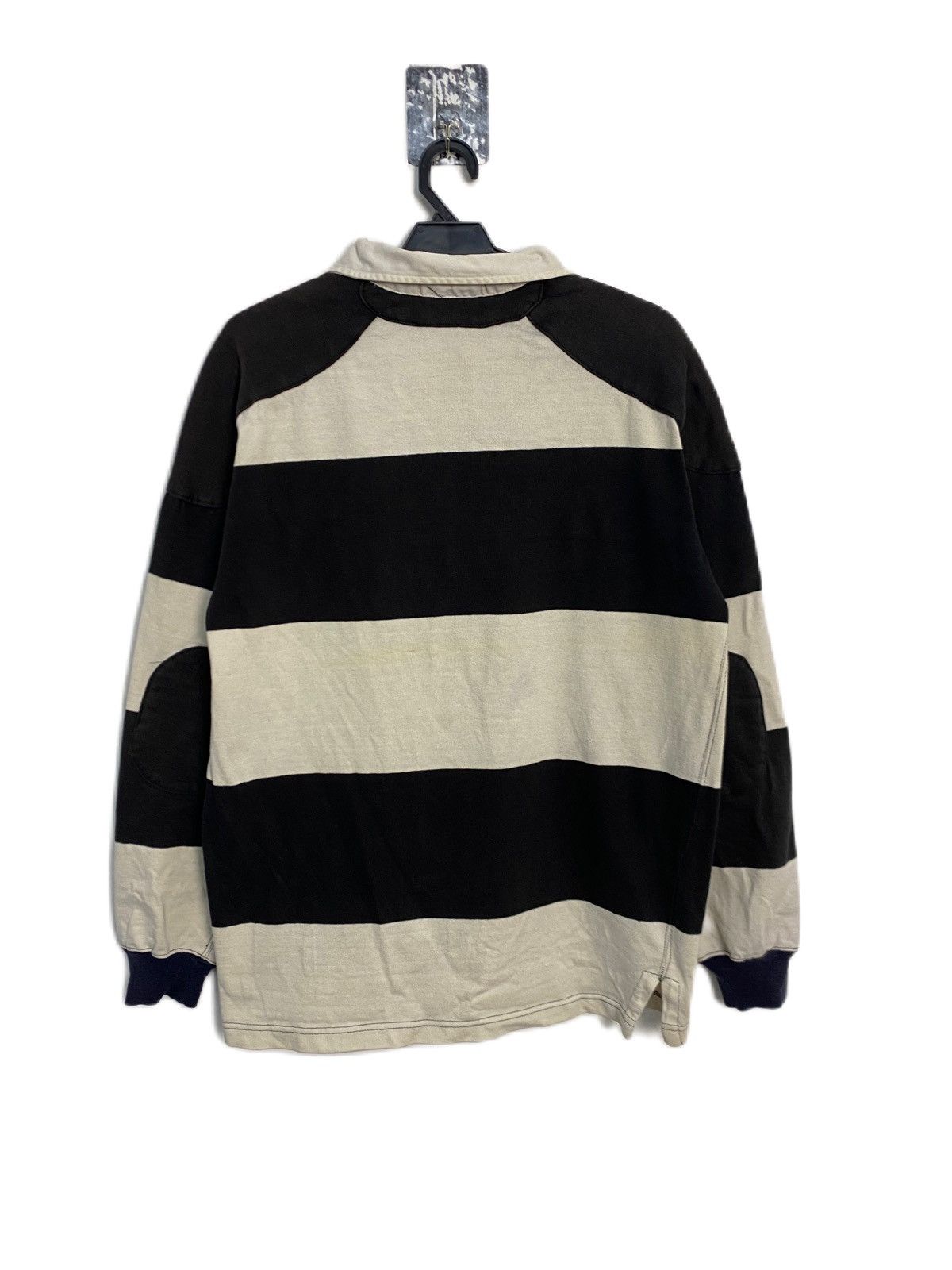 Polo Ralph Lauren × Ralph Lauren Sport VINTAGE DISTRESS RUGBY SHIRT POLO BY RALPH LAUREN USA MADE Size US M / EU 48-50 / 2 - 3 Thumbnail