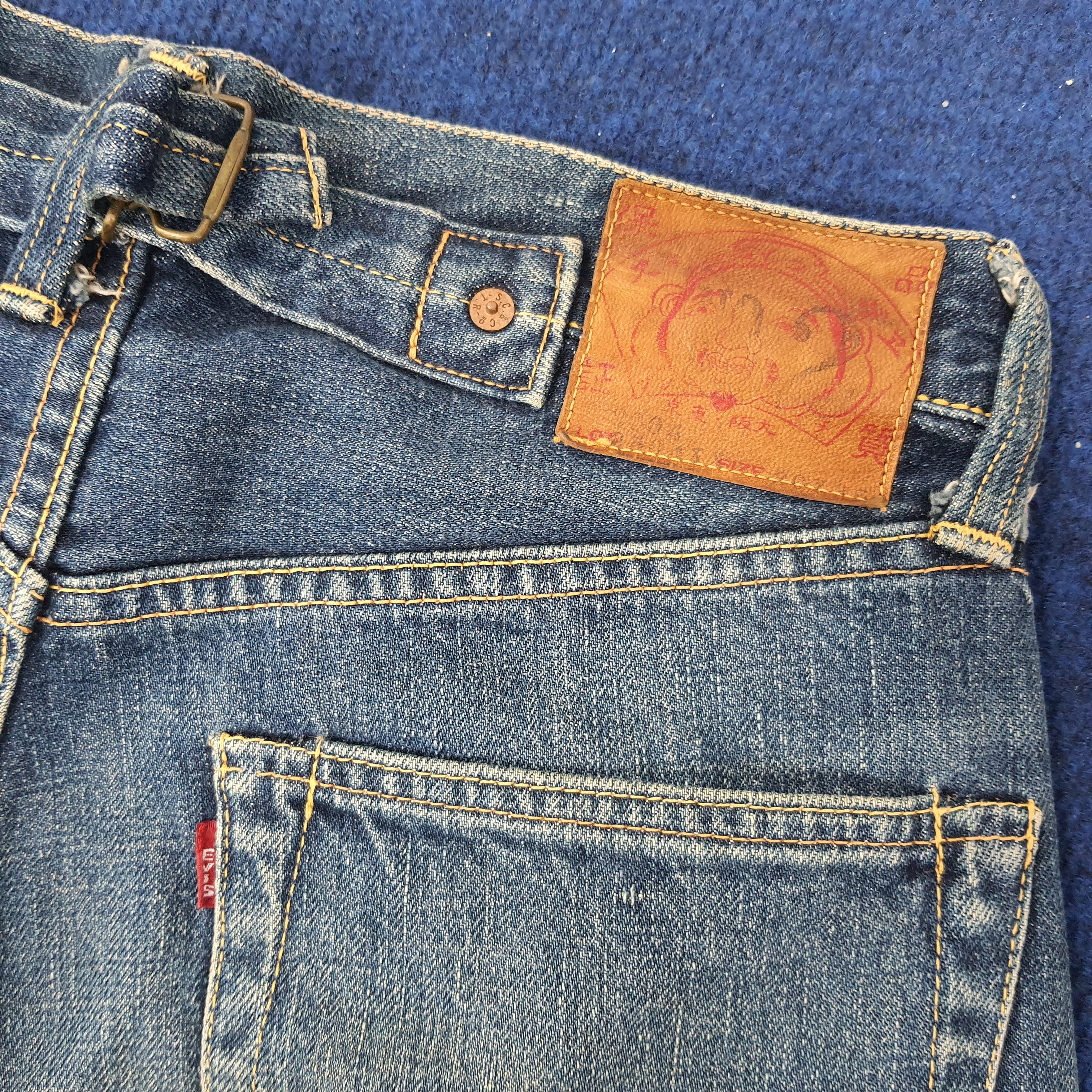 Evisu Vintage Evis Jeans Selvedge Custom Daicock Jeans C235N25 Size US 28 / EU 44 - 3 Thumbnail