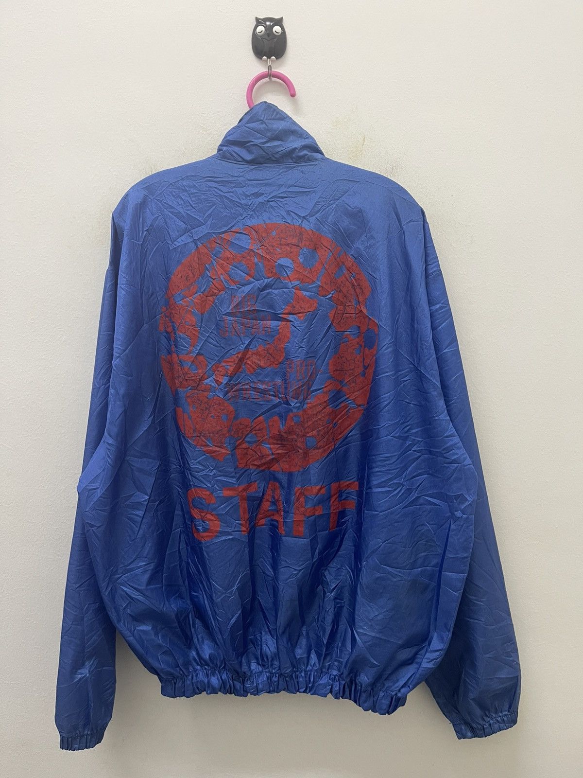Japanese Brand Rare Vintage BIG JAPAN PRO WRESTLING Staff Sweater Size US L / EU 52-54 / 3 - 1 Thumbnail