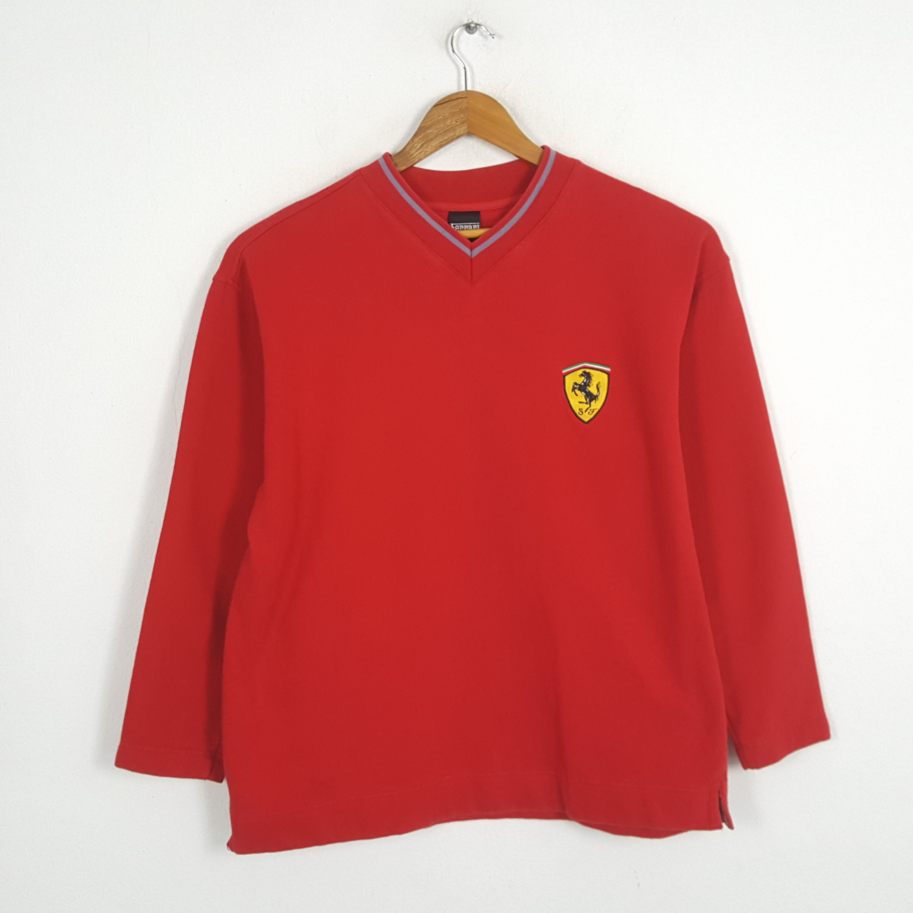 Ferrari × Vintage Vintage FERRARI Formula One Racing Team Sweatshirts Size US L / EU 52-54 / 3 - 1 Thumbnail
