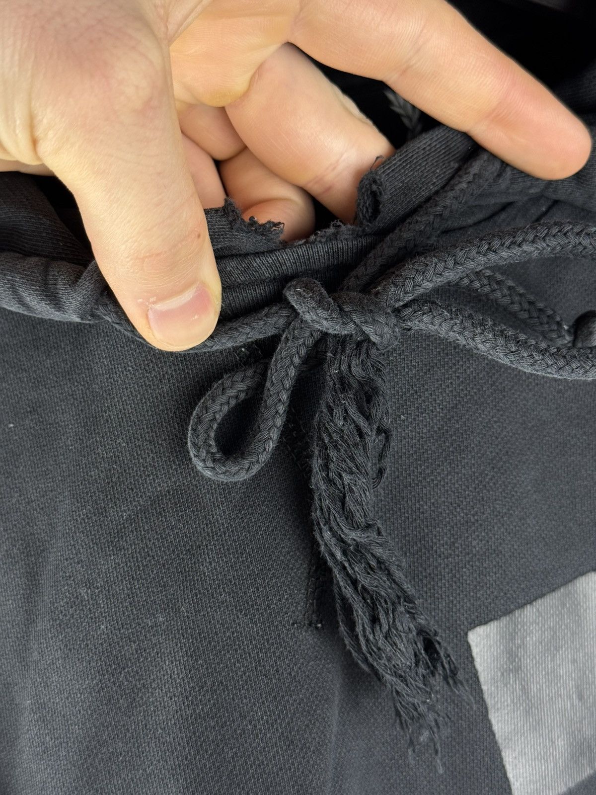 Fred Perry × Raf Simons Raf Simons x Freed Perry SS18 Tape Detali Black Hoodie Size US M / EU 48-50 / 2 - 8 Thumbnail