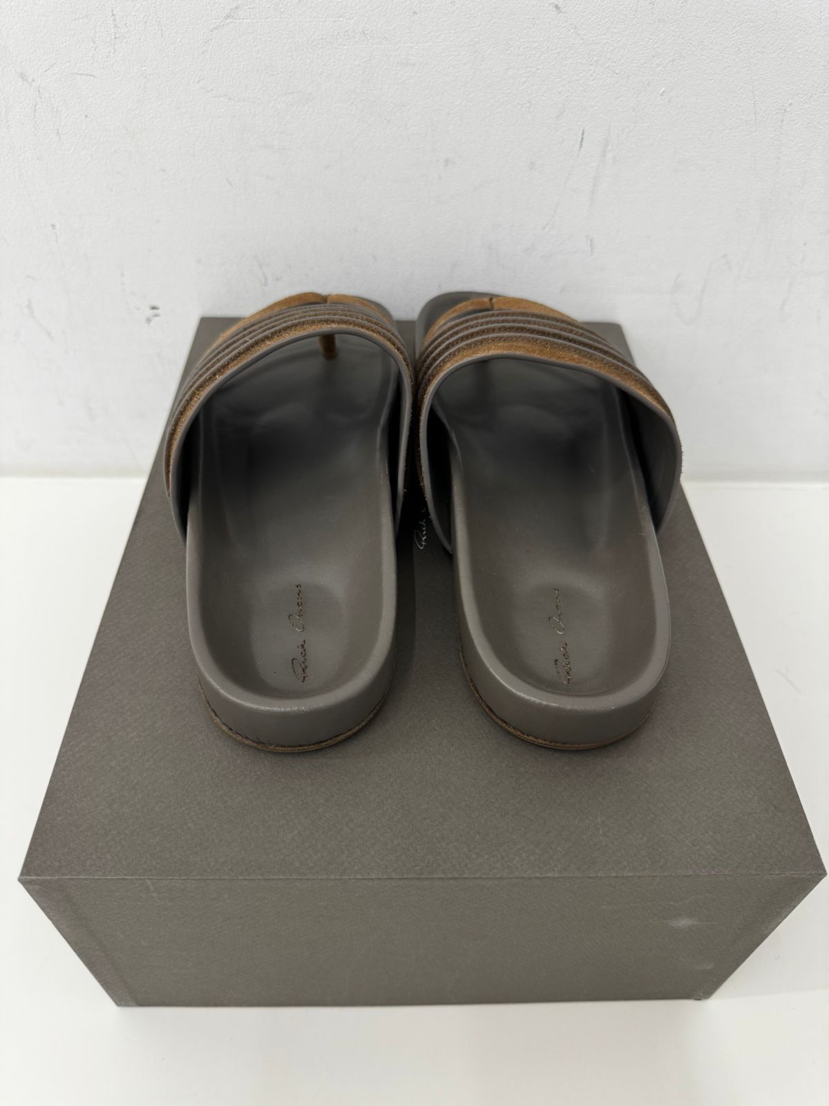 Rick Owens RICK OWENS RUHLMANN GRANOLA SLIDES Size US 10 / EU 43 - 4 Thumbnail