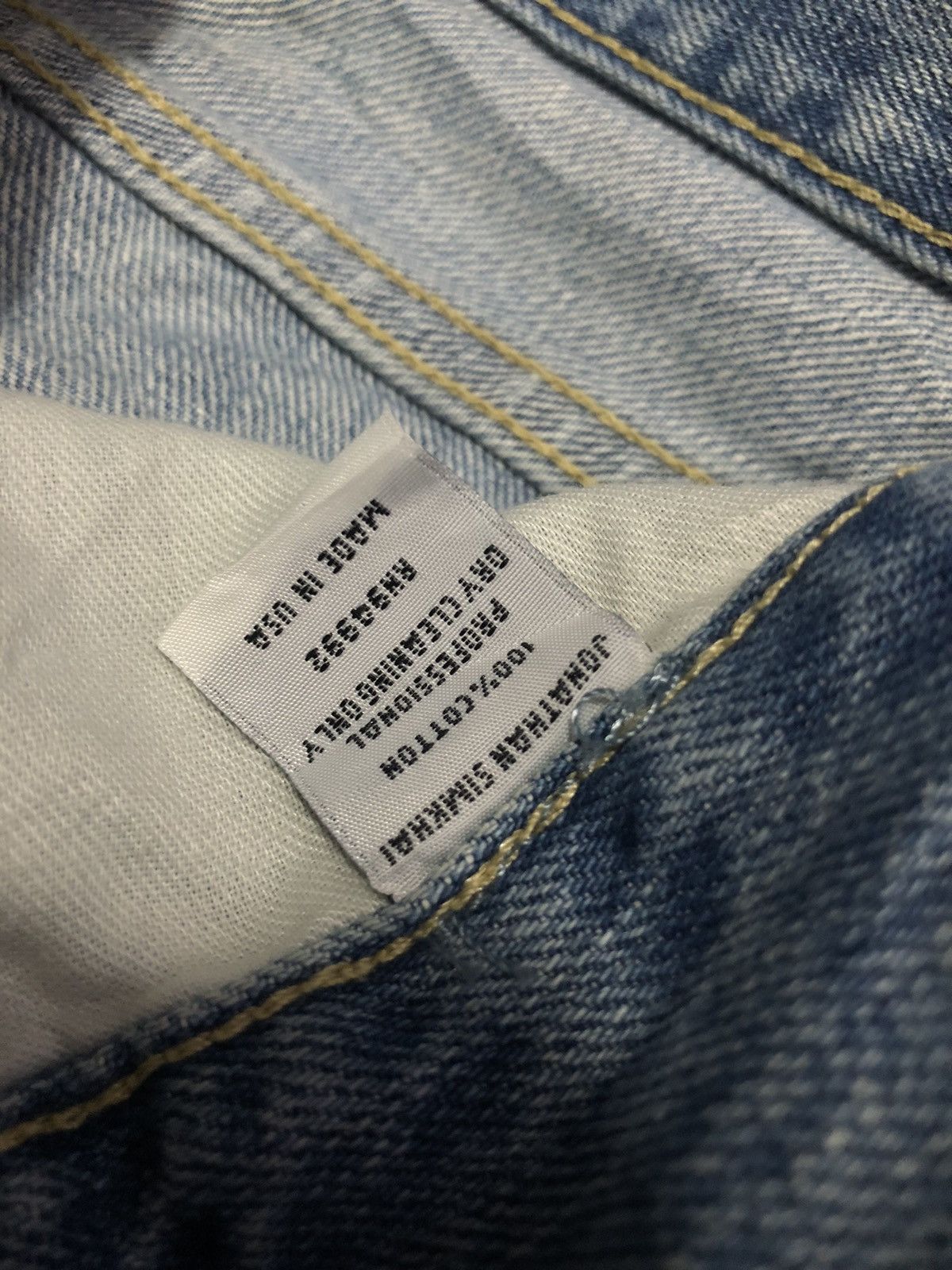 Designer × Jonathan Simkhai × Vintage Vintage Jonathan Simkhai Denim Jeans (unisex) Size 28" / US 6 / IT 42 - 7 Thumbnail