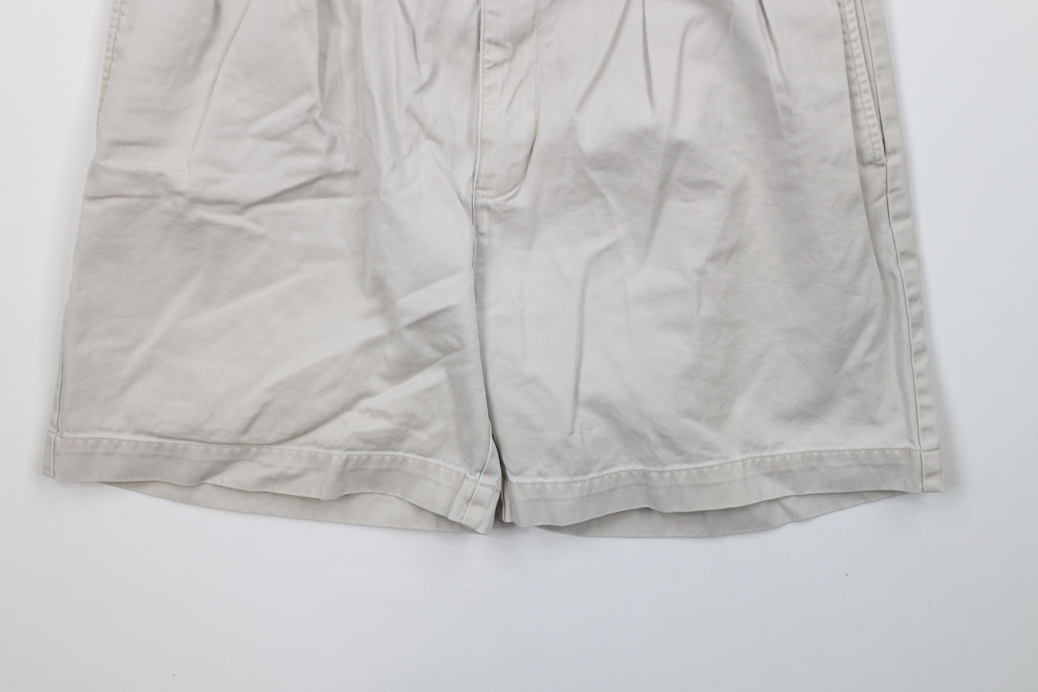 Ralph Lauren × Vintage Vintage 90s Ralph Lauren Above Knee Chino Shorts Cotton Size US 32 / EU 48 - 4 Thumbnail