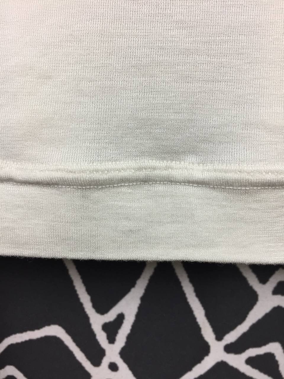 Lanvin Lanvin Collection Plain Casual Fitted Crewneck Tee Size US M / EU 48-50 / 2 - 13 Thumbnail