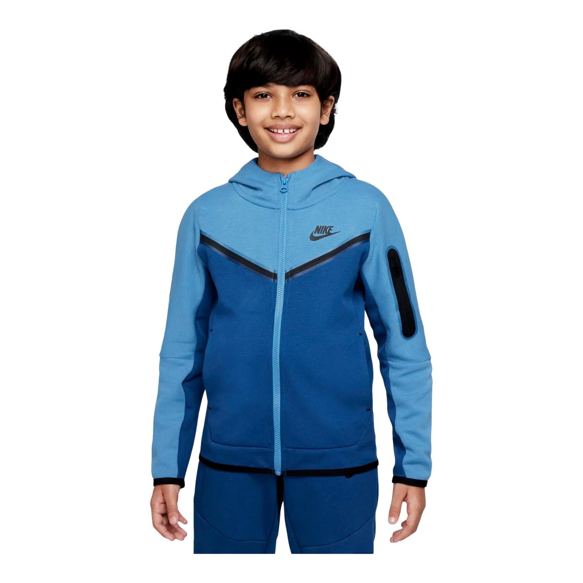 Nike Sportswear Tech Fleece Full Zip Hoodie Dutch Blue CU9223-469 Size US XS / EU 42 / 0 - 1 Thumbnail