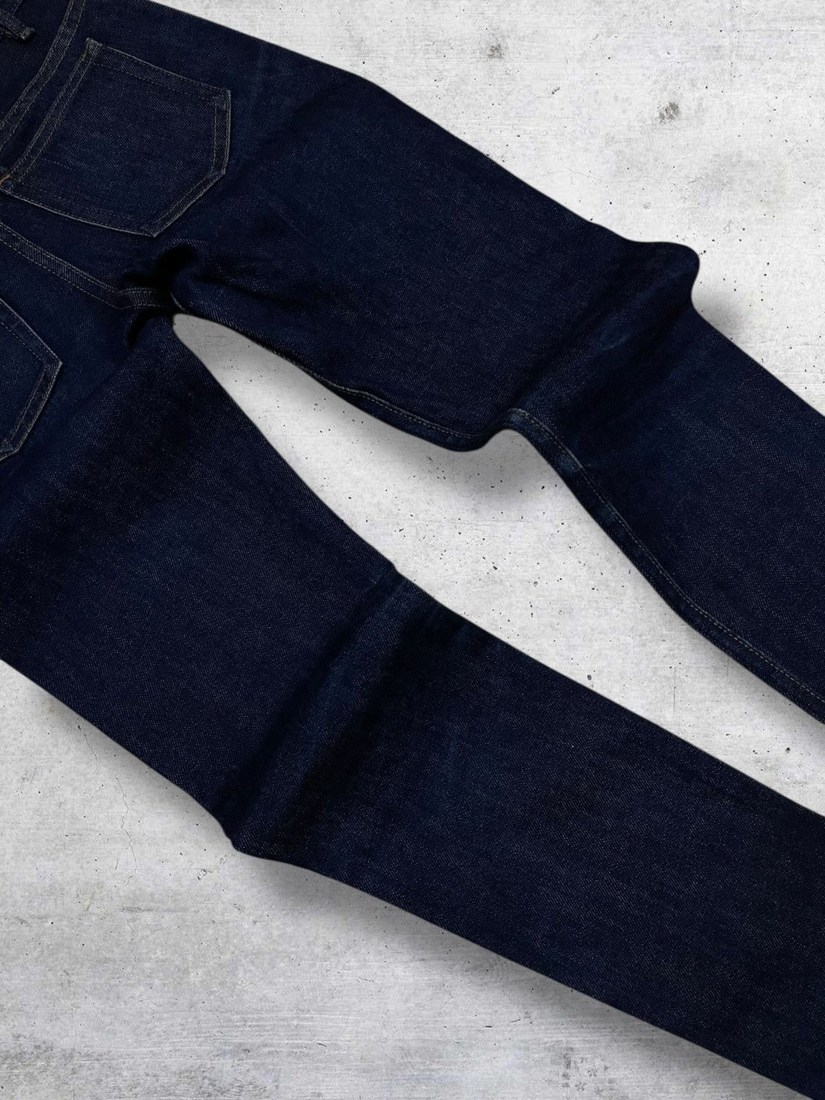 A.P.C. VINTAGE A.P.C DENIM ETROIT COURT SKINNY DARK BLUE STREETWEAR Size US 26 / EU 42 - 13 Thumbnail