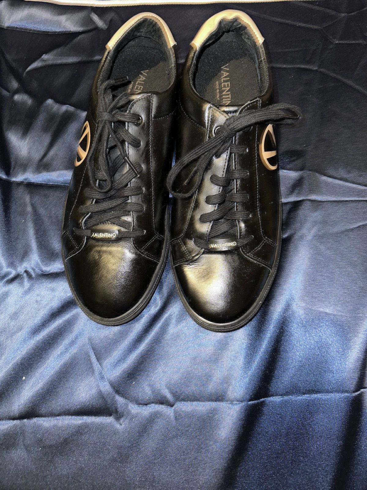Mario Valentino Black Valentino Sneakers Size US 12 / EU 45 - 5 Thumbnail