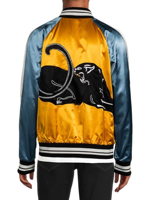 Valentino o1y0525 Logo Bomber Jacket in Multicolor Size US M / EU 48-50 / 2 - 3 Thumbnail