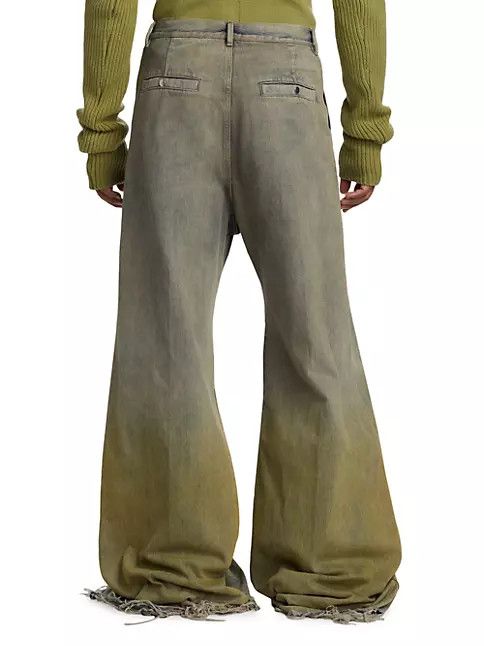 Rick Owens os11x0224 Dégradé Wide-Leg Jeans in Pearl Acid Degrade Size US 36 / EU 52 - 5 Thumbnail